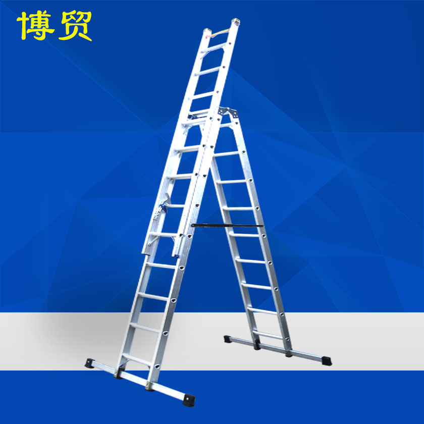 欧标 铝合金人字飞梯L12-伸缩梯（按类型）-尊龙凯时