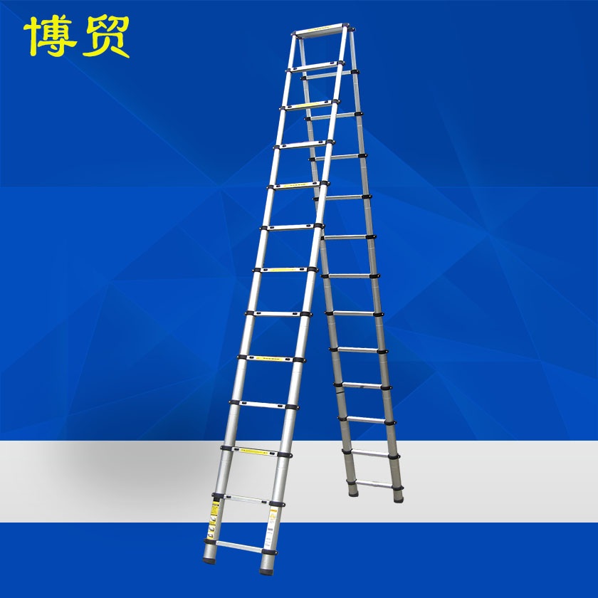 欧标 铝竹节人字伸缩梯L22-伸缩梯（按类型）-尊龙凯时